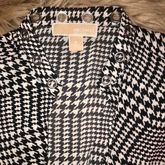 Michael Kors chevron chiffon top - Picture 2 of 2